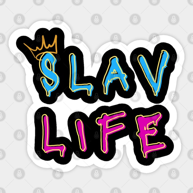 Slav Life Sticker by Mrstickers